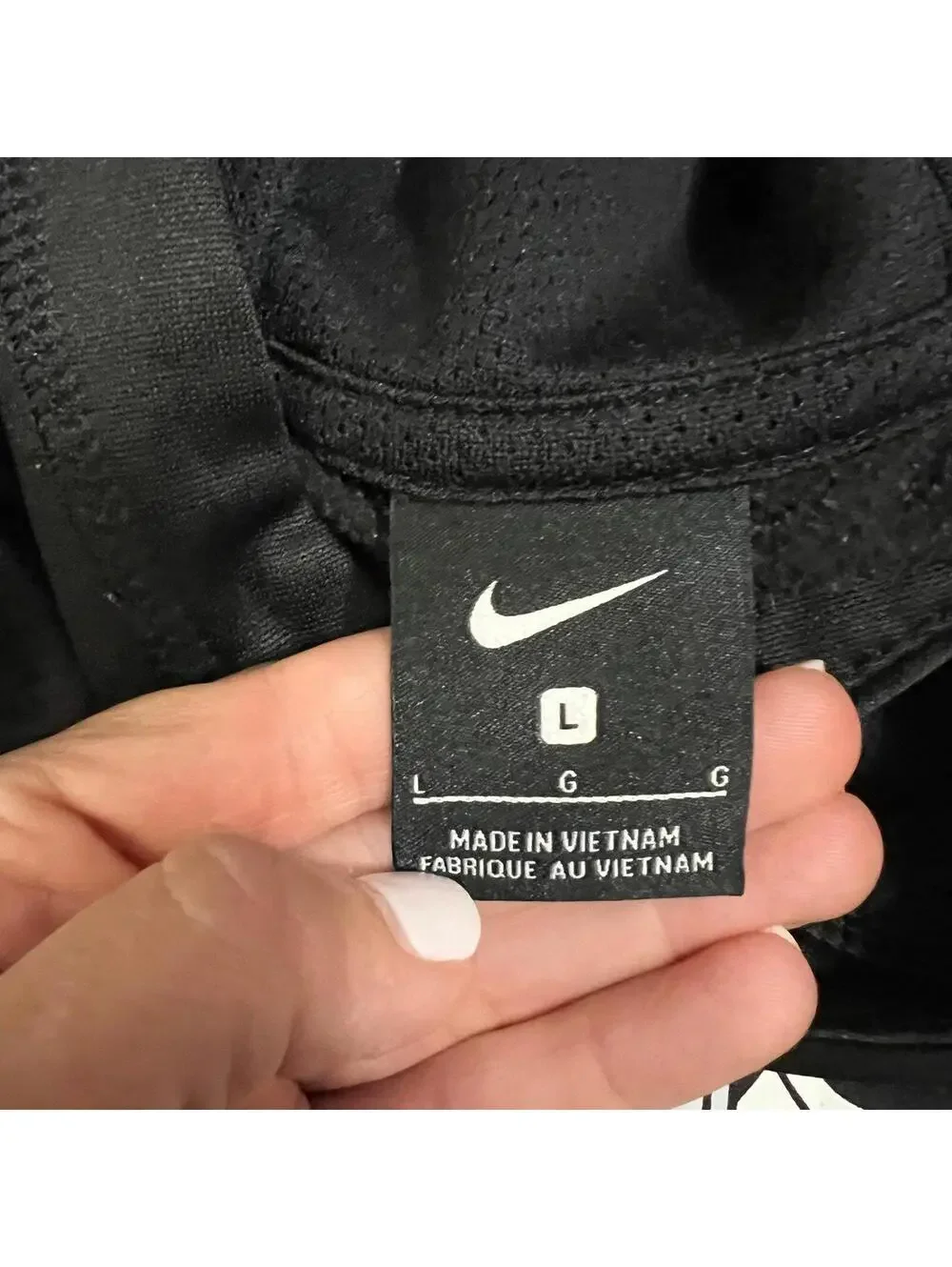 Nike Boy's Youth Black NFL Las Vegas Raiders Hoodie size Large